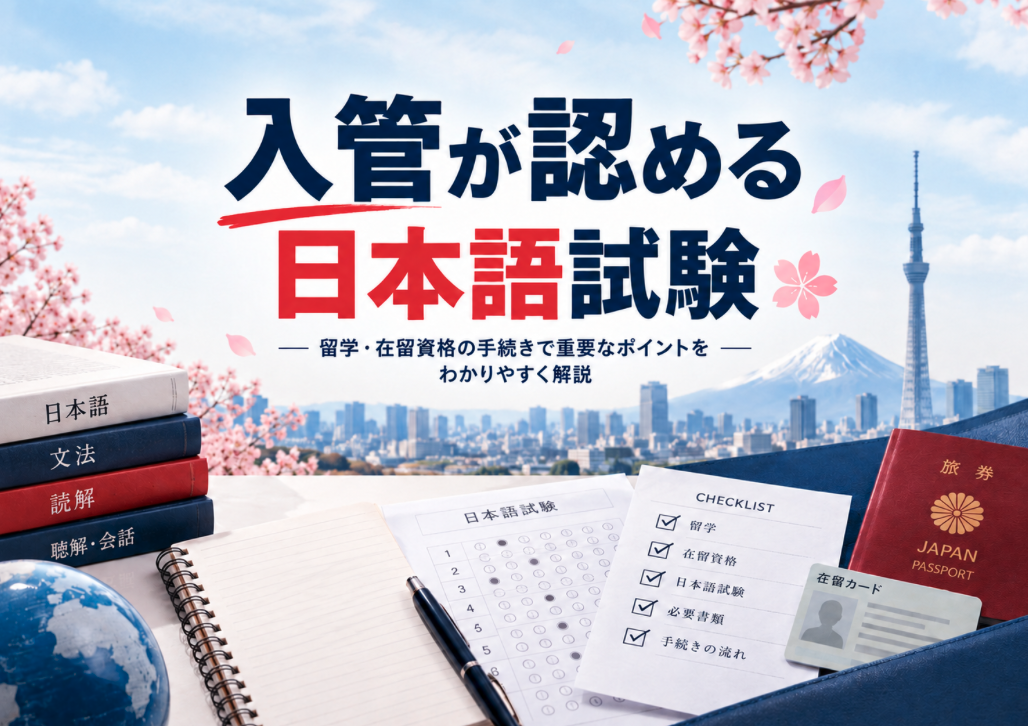 入管が認める日本語試験一覧