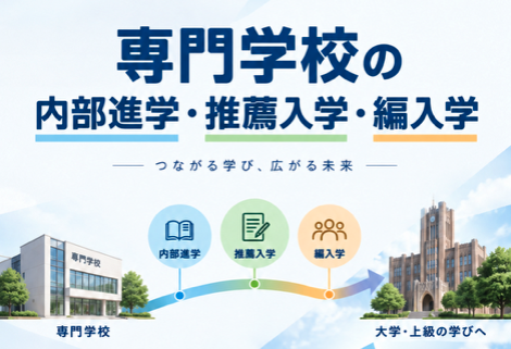 専門学校の推薦入学を知っていますか？